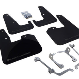 Rally Armor 08-11 Subaru STI (Hatch Only) / 11-14 WRX (Hatch Only) Black UR Mud Flap w/Grey Logo MF15-UR-BLK/GRY