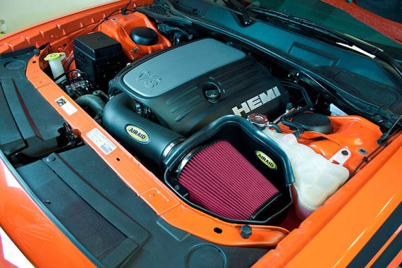 Airaid MXP Air Intake System w/ Red SynthaFlow 11-14 Dodge & Chrysler 5.7L V8 350-318