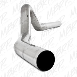 MBRP SINGLE SIDE 4IN FILTER BACK EXHAUST W/O MUFFLER FOR 07-09 DODGE 2500/3500