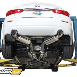 GReddy 16+ Infiniti Q50 Evolution (RWD ONLY) GT Cat-Back Exhaust 10128306