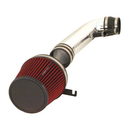 Spectre 96-04 Ford Mustang GT V8-4.6L F/I Air Intake Kit - Clear Anodized w/Red Filter 9923