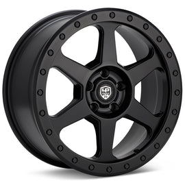 LP Aventure LP3 17x8 5-114 ET20 Matte Black Wheel LP3178511420MB