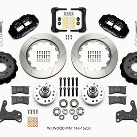 Wilwood Narrow Superlite 6R Front Hub Kit 14.00in 65-72 CDP C Body -Drum 140-15200