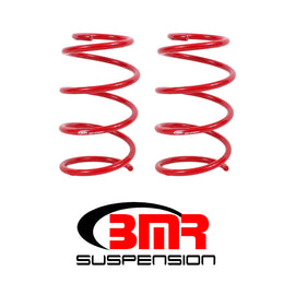 BMR 05-14 S197 Mustang GT Front Drag Version Lowering Springs - Red SP069R
