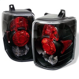 Spyder Black Euro Style Tail Lights for 93-98 Jeep Grand Cherokee - 5005588 5005588