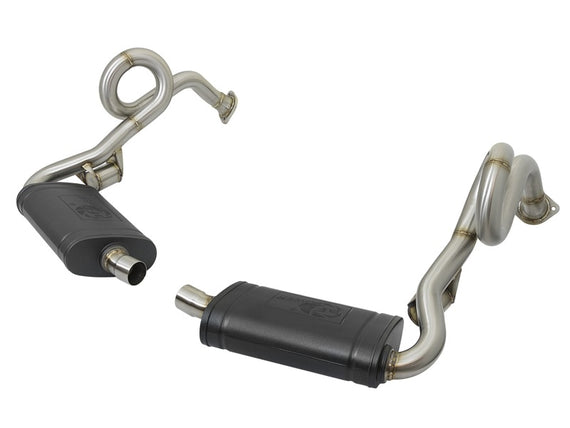 aFe MACHForce XP 13-15 Porsche Cayman S/Boxster S (981) H6-3.4L 2-2.5in. SS Cat-Back Exhaust System 49-36415