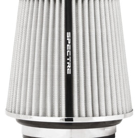 Spectre Adjustable Conical Air Filter 5-1/2in. Tall (Fits 3in. / 3-1/2in. / 4in. Tubes) - White 8138