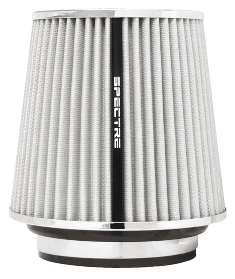 Spectre Adjustable Conical Air Filter 5-1/2in. Tall (Fits 3in. / 3-1/2in. / 4in. Tubes) - White 8138