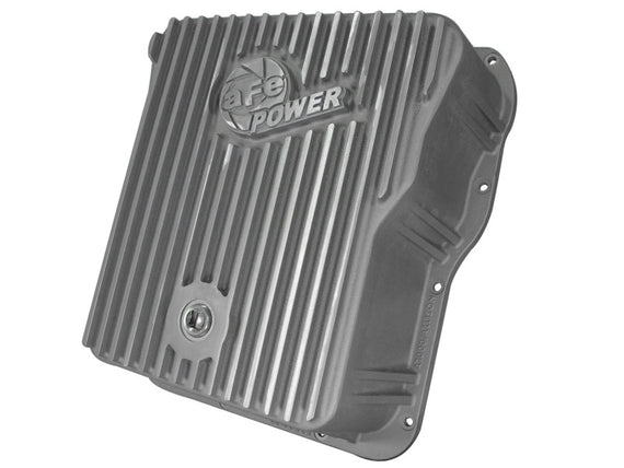 Transmission Oil Pan-Pan Raw with Machined Fins Afe Filters 46-70070 46-70070