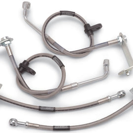 05-14 Mustang GT500, GT, or V6 with ABS Russell Brake Line DOT (4 piece) hose 693380