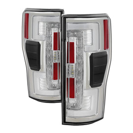 Spyder 17-18 for Ford for F-250 SD (w/Blind Spot Sensor) LED Tail Lights - Chrm 5085641