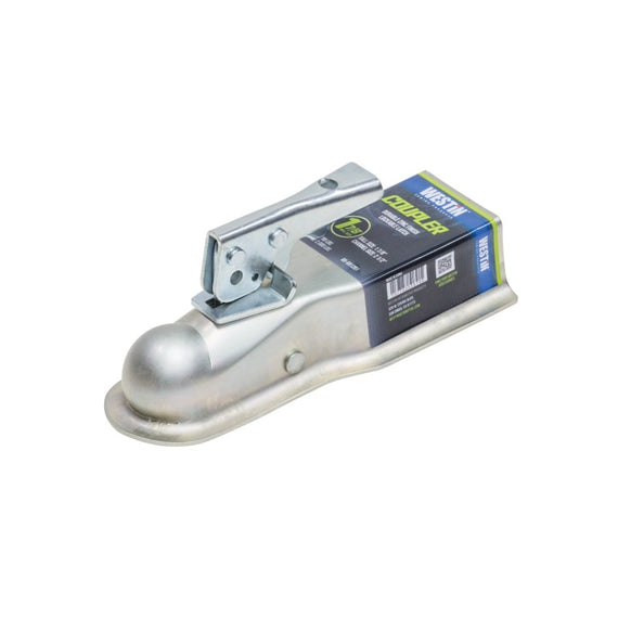 Westin Coupler 1 7/8in Ball 2 1/2in Channel - Silver 65-691201