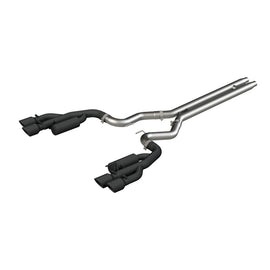 MBRP 18-19 Mustang GT Non Active RACE 3in Cat-Back Exhaust BLK QUAD S7207BLK S7207BLK