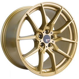 Option Lab R716 18x8.5 5x114.3 +35 cb73.1 Top Secret Gold Wheel/Rim L16-88565-35-GLD