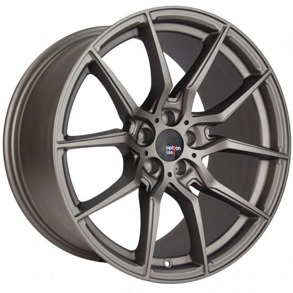 Option Lab R716 18x8.5 5x114.3 +35 cb73.1 Noble Grey Wheel/Rim L16-88565-35-MGM