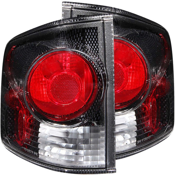 Anzo 211033 Carbon 3D Style Tail Lights for 94-04 Chevrolet S10/GMC Sonoma 211033