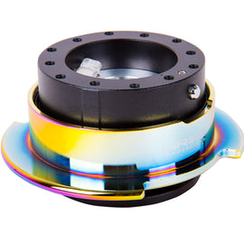 NRG Quick Release Gen 2.5 - Black Body / Neochrome Ring SRK-250BK/MC