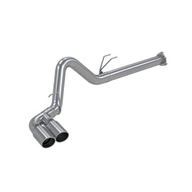 MBRP 11-14 Ford F250/350/450 6.7L 4in Filter Back Dual Single Side Exit 5in Tips Alum Exhaust S6249AL