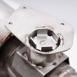 Stainless Works 2016+ Chevy Camaro SS 3in Legend Factory Connect Axle Back w/Valve & 4in Quad Tips CA16RVMKSFCL