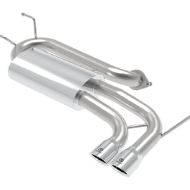 aFe Takeda 2-1/2in 304 SS Axle-Back Exhaust w/ Polished Tip 16-19 Mazda Miata L4 2.0L 49-37004-P