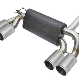 aFe MACHForce XP 3in - 2 1/2in Axle Back 304SS Exhaust w/ Polished Tips 16-17 BMW M2 (f87) 49-36333-P