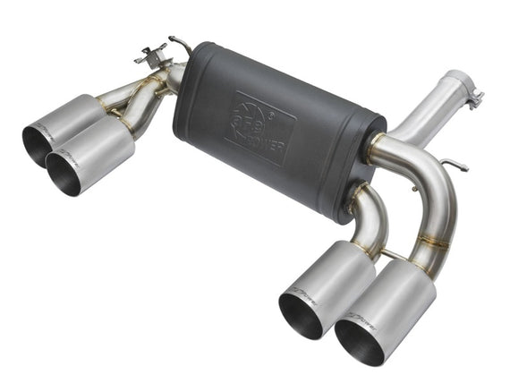 aFe MACHForce XP 3in - 2 1/2in Axle Back 304SS Exhaust w/ Polished Tips 16-17 BMW M2 (f87) 49-36333-P