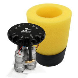 Aeromotive Fuel Pump - Phantom Trifekta Universal In-Tank - 450lph - 6-10in Depth 18311
