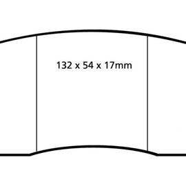 EBC 90-00 Aston Martin Vantage 5.3 (Twin Supercharged)(AP) Redstuff Front Brake Pads DP3002C