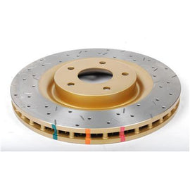 DBA 4000 SERIES FRONT DRILLED & SLOTTED ROTOR FOR 05-12 CHEVROLET CORVETTE Z51 42990XS