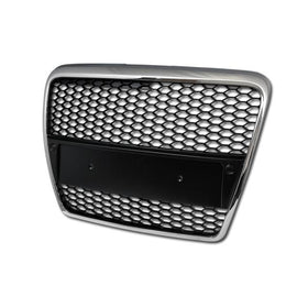 Armordillo Front Grill 7146723 for 2005-2007 AUDI A6 RS STYLE (CHROME/BLACK)