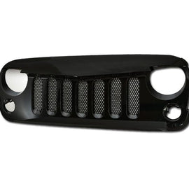 Armordillo Front Grill 7149281 for 2007-2017 JEEP WRANGLER (BLACK)