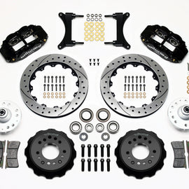 Wilwood Narrow Superlite 6R Front Hub Kit 12.88in Drilled 79-87 GM G Body 140-12298-D
