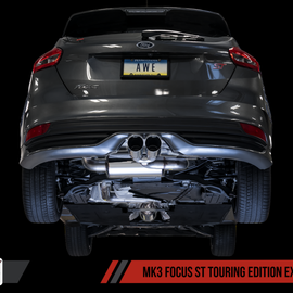 AWE TUNING 2013-2018 FORD FOCUS ST ECOBOOST TURBO EXHAUST SYSTEM NON-RESONATED 3015-32092