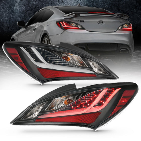 Anzo 321347 Tail Light Assembly LED For 10-13 Hyundai Genesis Coupe NEW 321347