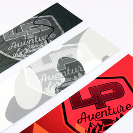 LP Aventure Deflector Sticker - Red FLP-OBA-STICKER RD