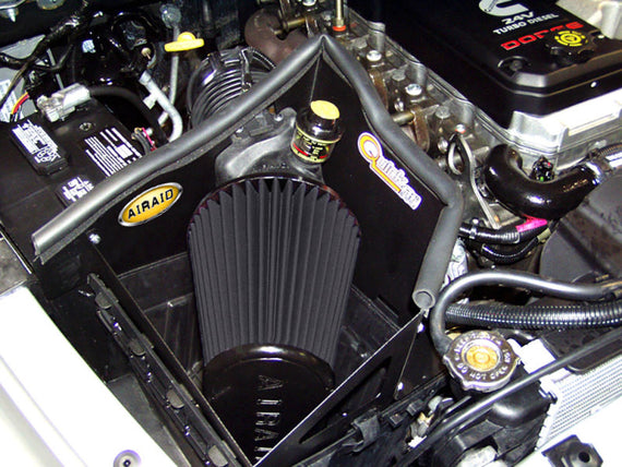 Airaid 03-04 Dodge Cummins 5.9L DSL (exc. 600 Series) CAD Intake System w/o Tube (Dry / Black Media) 302-128