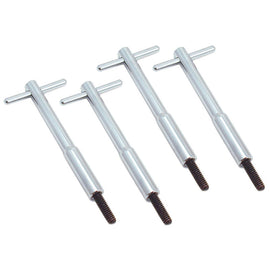 Spectre 3.5in. Length 1/4in.-20 Threading Valve Cover Bolt Set T-Bar - 4 Pack 5298