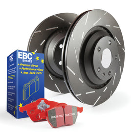 Ebc Brakes S4kf1879 S4 Kits Redstuff And Usr Rotor Fits 12-18 Q5 S4KF1879