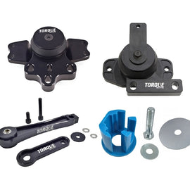 Torque Solution Engine Transmission & Pendulum Mount Kit w/ Race Insert Volkswagen 2009-2014 2.0 TSI TS-VW-012P-BR