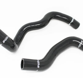 Torque Solution 2016+ Ford Focus RS Silicone Radiator Hose Kit - Black TS-CH-513BK