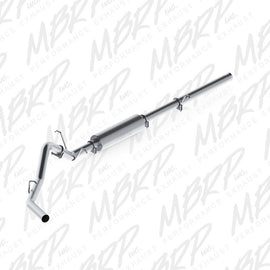 MBRP SINGLE SIDE CAT BACK EXHAUST SYSTEM FOR 2009-2013 GMC 1500 4.8/5.3 S5054P