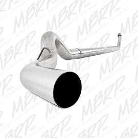 MBRP SINGLE SIDE 5IN TURBO BACK EXHAUST W/O MUFFLER FOR 94-02 DODGE 2500/3500