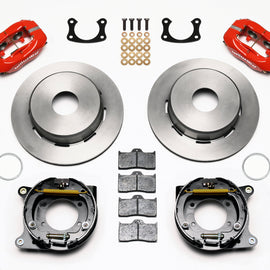 Wilwood Forged Dynalite P/S Park Brake Kit Red Big Ford New 2.50in Offset Currie Blank 140-7150-R