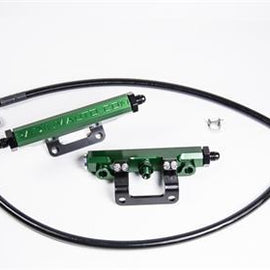 RADIUM ENGINEERING FUEL RAIL KIT FT-86 GREEN OEM CONFIGURATION PTFE HOSE INCL