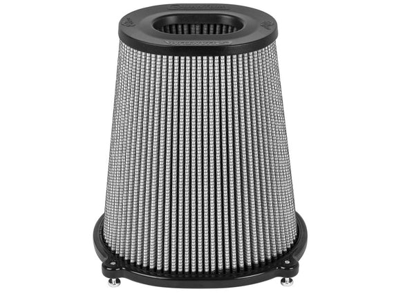 aFe Quantum Pro DRY S Air Filter Inverted Top - 5.5inx4.25in Flange x 9in Height - Dry PDS 21-91133