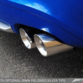 AWE Tuning Track Edition Catback Exhaust Silver Tips for Audi B8.5 S5 3010-42046