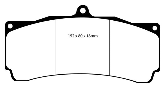 EBC Brakes Bluestuff Street and Track Day Brake Pads DP5006NDX