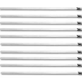 Vibrant Stainless Steel Cable Ties 14.5in Long (10 Cable Ties / Pack) 25898