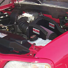 Airaid 01-03 Ford Lightning/Harley Davidson Edt. CAD Intake System w/o Tube (Oiled / Red Media) 400-124