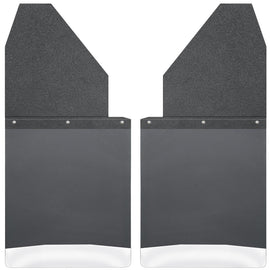 Husky Liners  Kick Back Mud Flaps 14" Wide - Black Top and SS Weight 17111 17111
